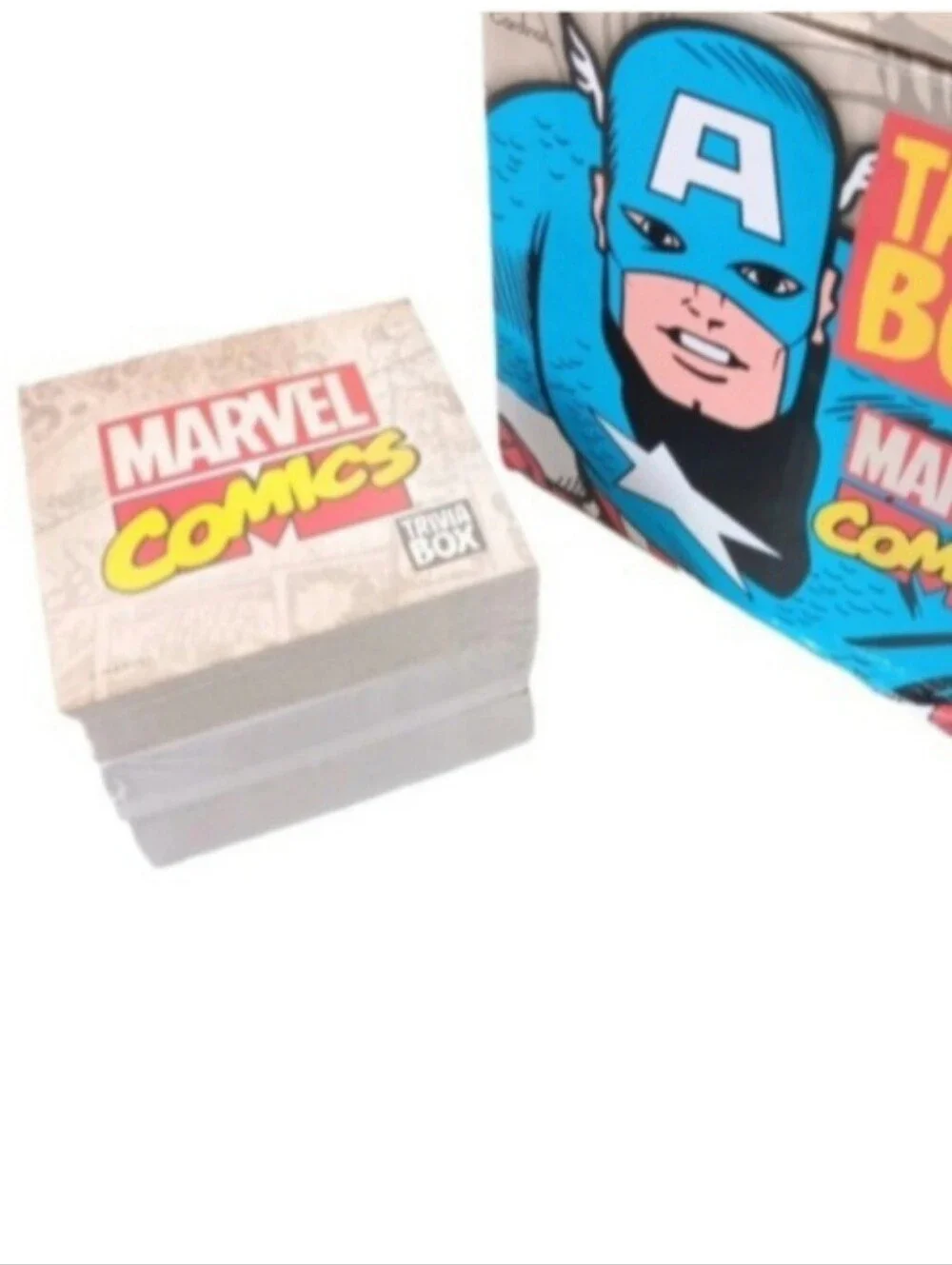 MARVEL Comics Trivia Box Card Game | EUC | 2 Player Game